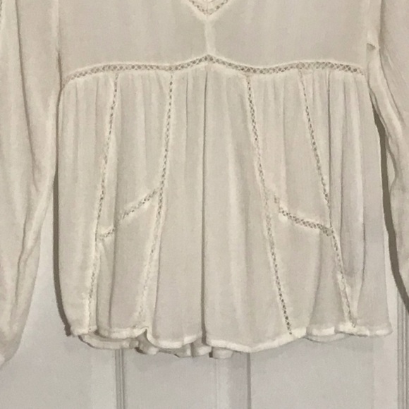 Abercrombie & Fitch Boho Top with Back Tie Size XS - Picture 5 of 12